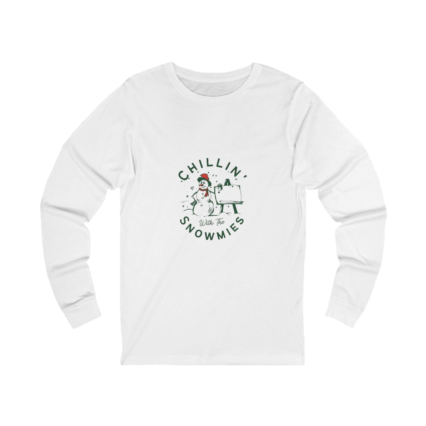 Chilling with the Snowmies Long Sleeve Tee