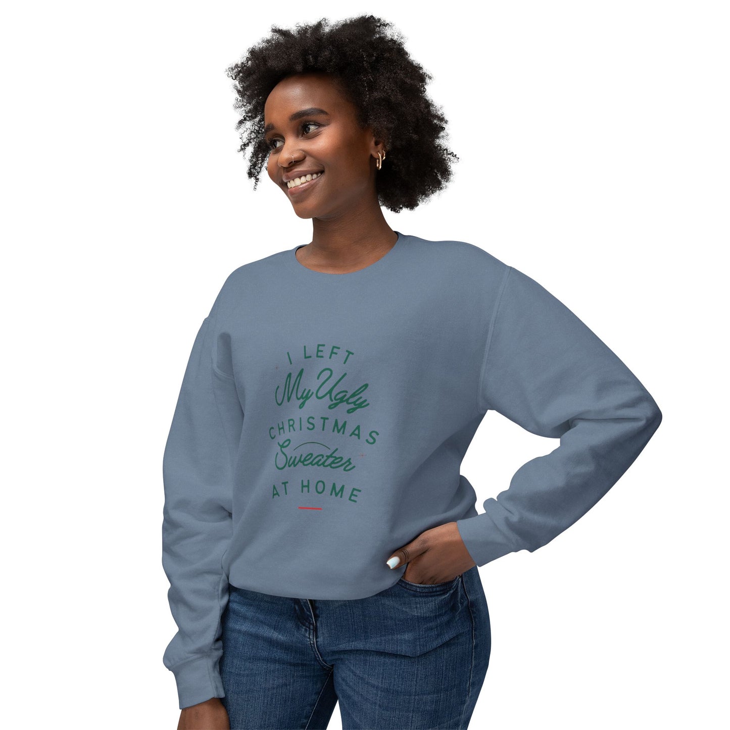 The Not So Ugly Christmas Sweater Crewneck Sweatshirt