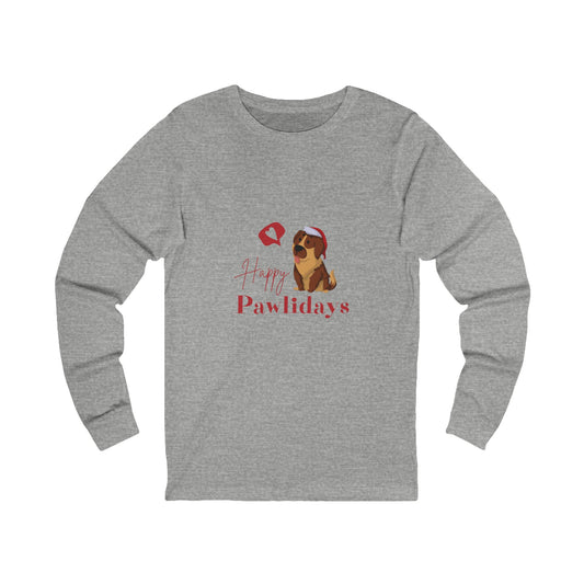 The Happy Pawlidays Long Sleeve Tee